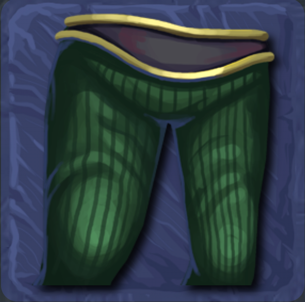 (as of 0.20.0i Elven Royal leggings look like Elven Leggings)